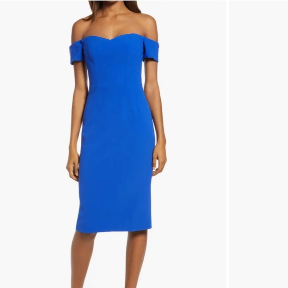 Bailey Off the Shoulder Body-Con Dress
Dress the Population size - Picture 1 of 7